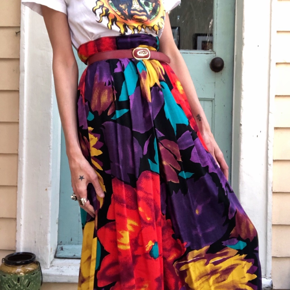 Vintage midi skirt - Picture 7 of 8
